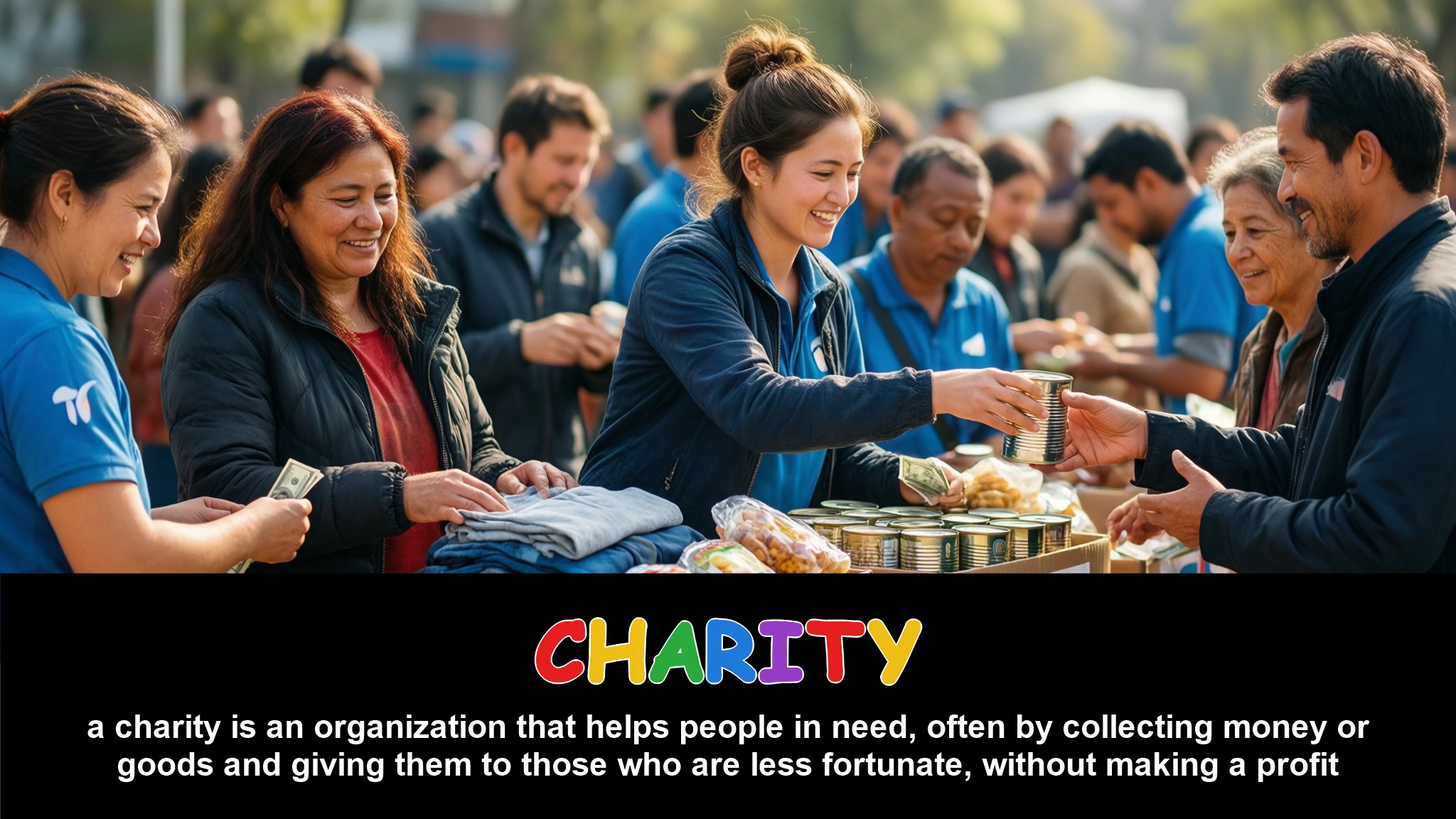 English Illustration for charity